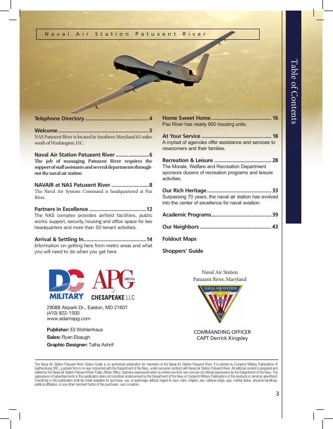 Page 03 | Patuxent NAS Guide | dcmilitary.com