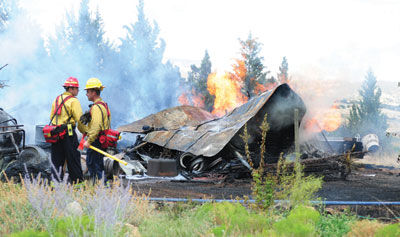 Fire claims Prescott Valley outbuilding | News | dcourier.com