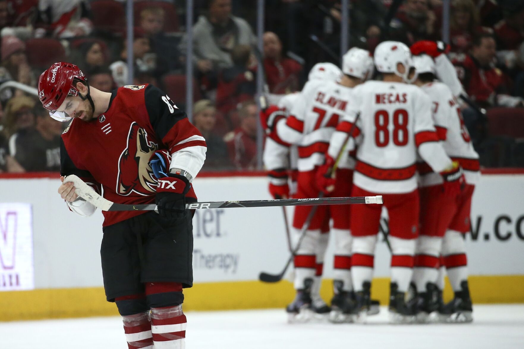 Svechnikov, Aho Rally Hurricanes Over Coyotes | Sports | Dcourier.com