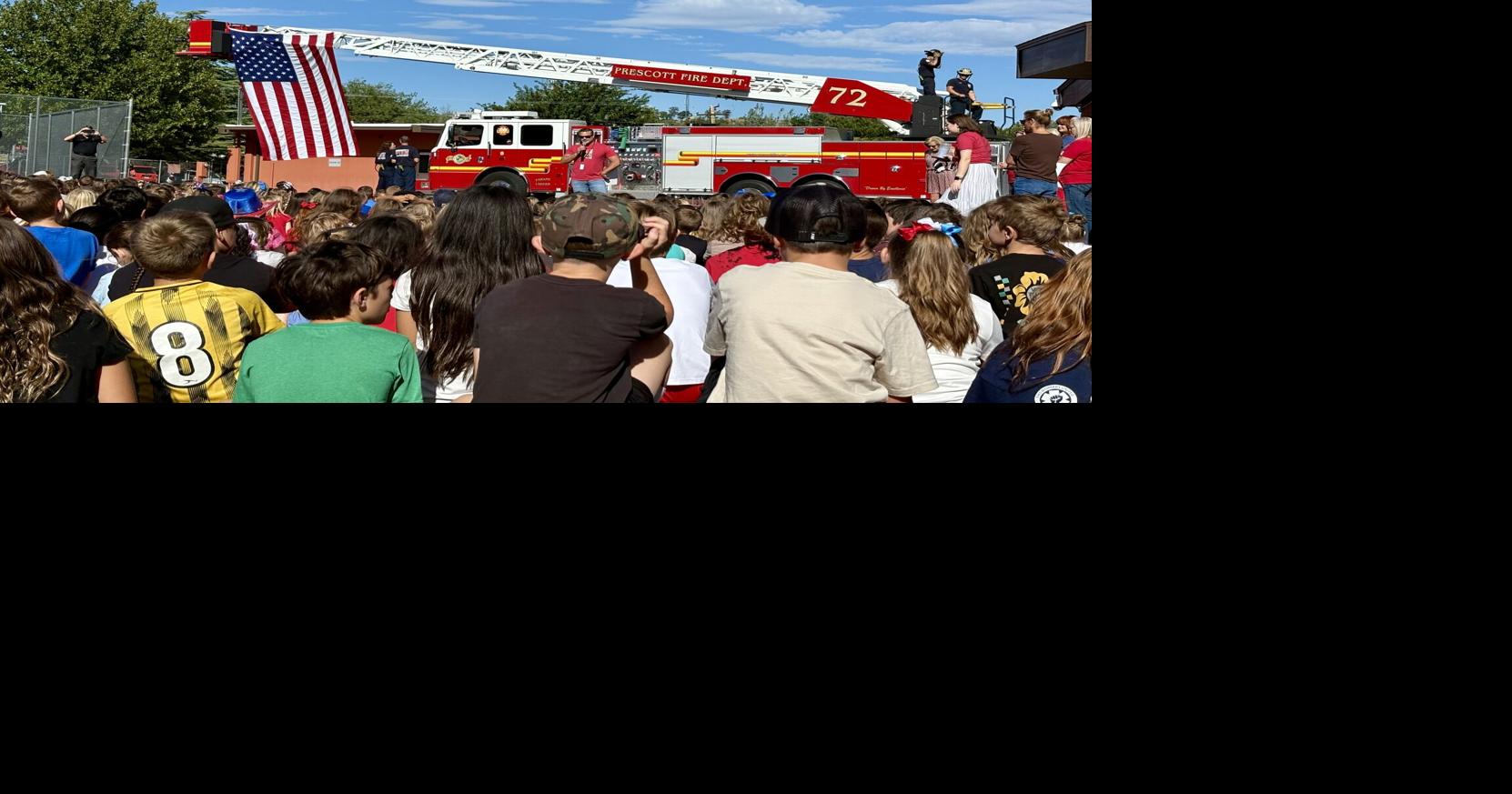 Patriotism, unity and kindness: 9/11 remembrance for Prescott elementary schoolers