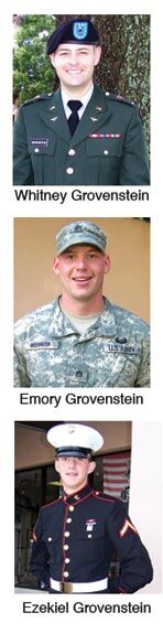 Military News: Whitney, Emory and Ezekiel Grovenstein | Life | dcourier.com