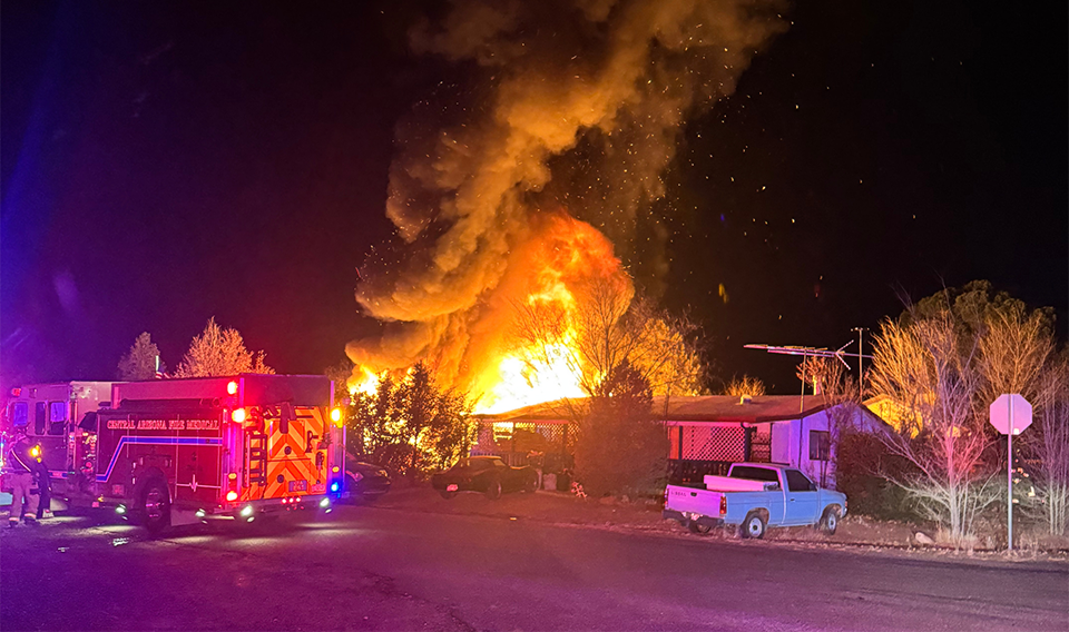 No injuries reported in Chino Valley motorhome fire | News | dcourier.com