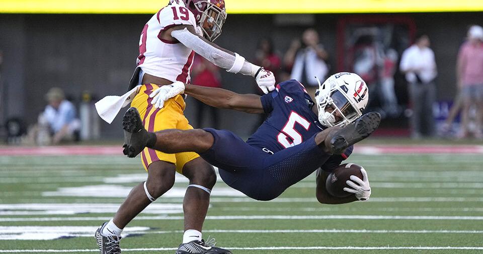 Williams throws for 5 TDs, No. 10 USC outlasts Arizona | Sports ...