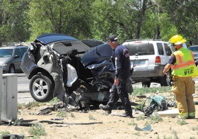 Driver airlifted to hospital after crashing into light pole | News ...