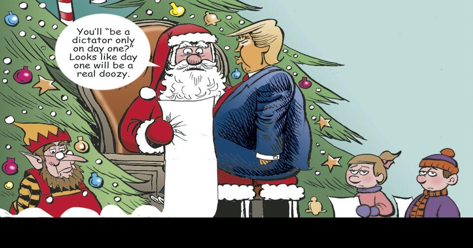 Editorial cartoon (1): Dec. 1, 2024 | Opinion | dcourier.com