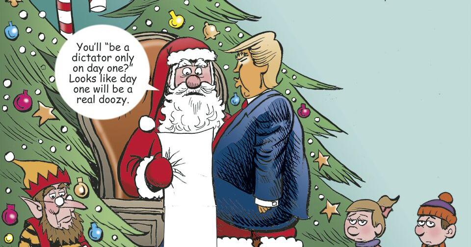 Editorial cartoon (1): Dec. 1, 2024 | Opinion | dcourier.com