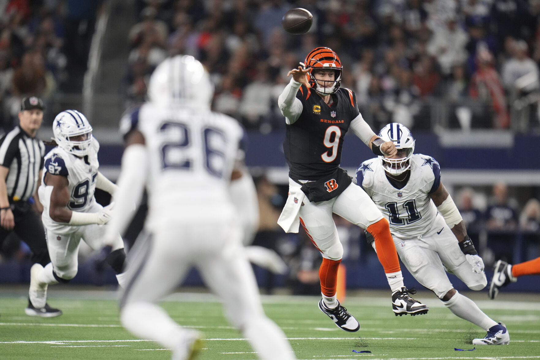 Burrow, Chase Lift Bengals After Botched Blocked Punt By Cowboys In 27 ...