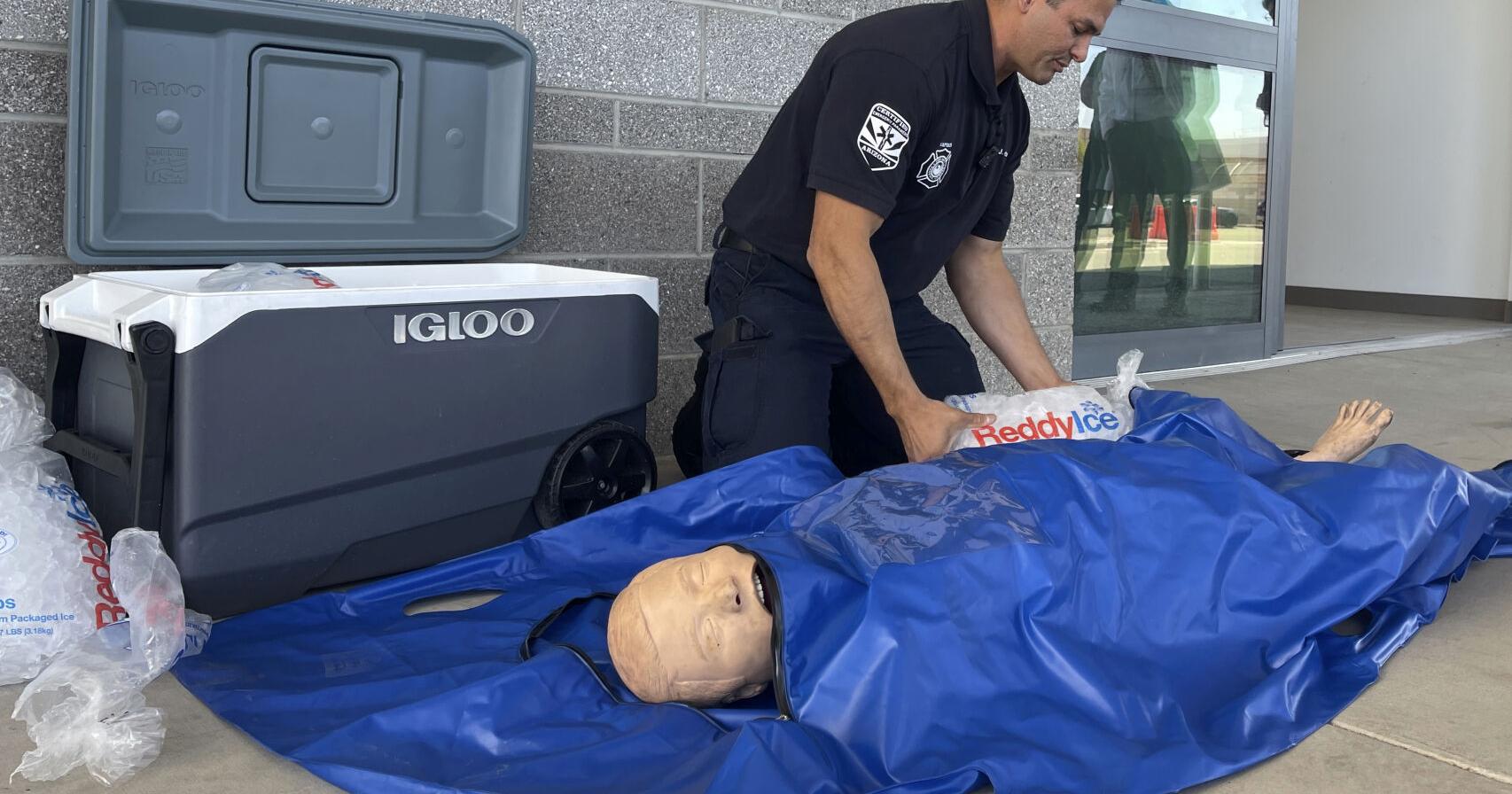 Phoenix using ice immersion to treat heatstroke victims as Southwest bakes with highs well over 100 - Vimarsana News