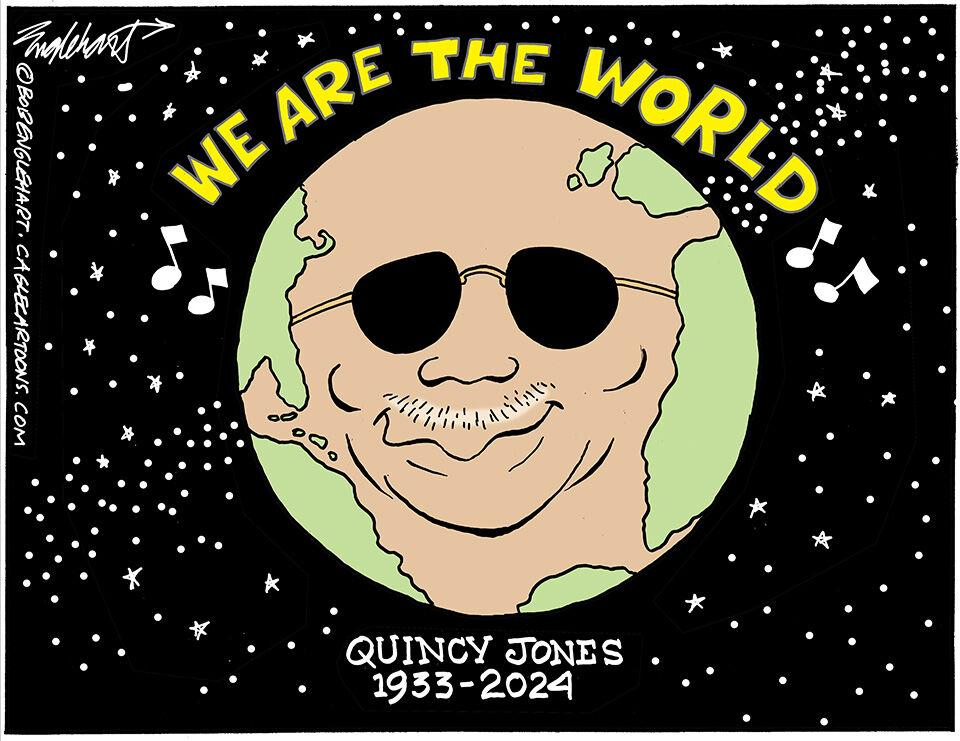 Editorial cartoon (2) Nov. 6, 2024 Opinion