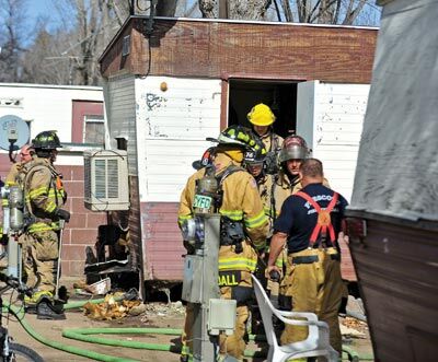 Multiple units respond to Prescott mobile home fire | News | dcourier.com