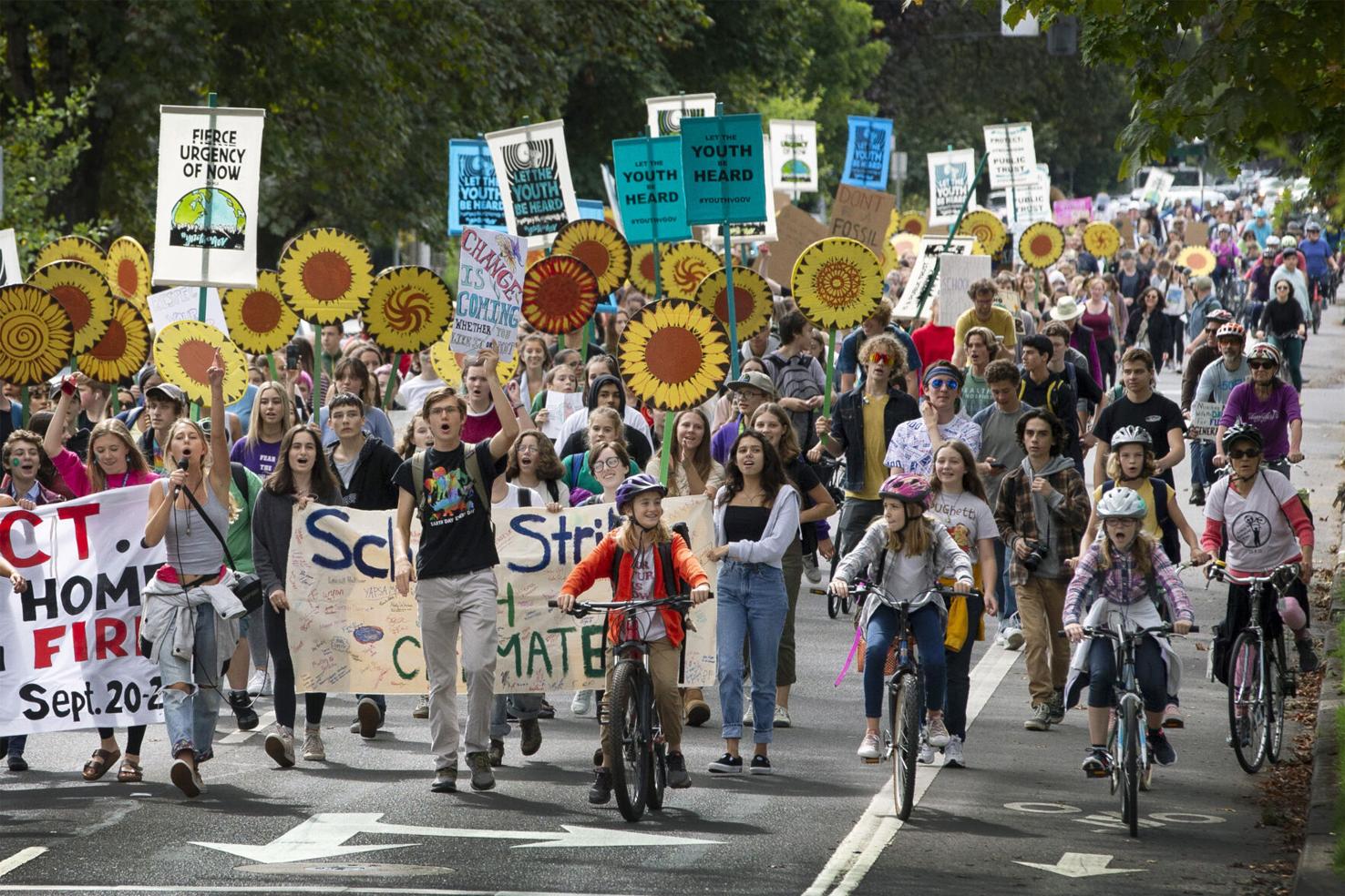 'I want a future': Global youth protests urge climate action | National ...
