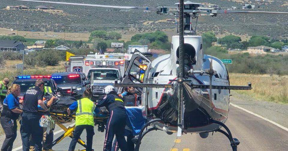 Woman flown to trauma center after rollover crash on Highway 169 | News ...