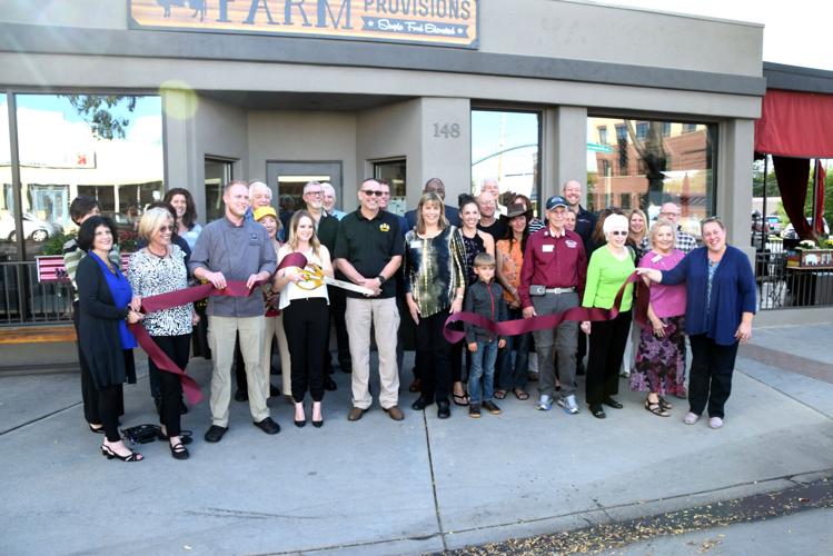 Photos" Prescott Chamber ribbon cuttings for Wildflower Bread Company