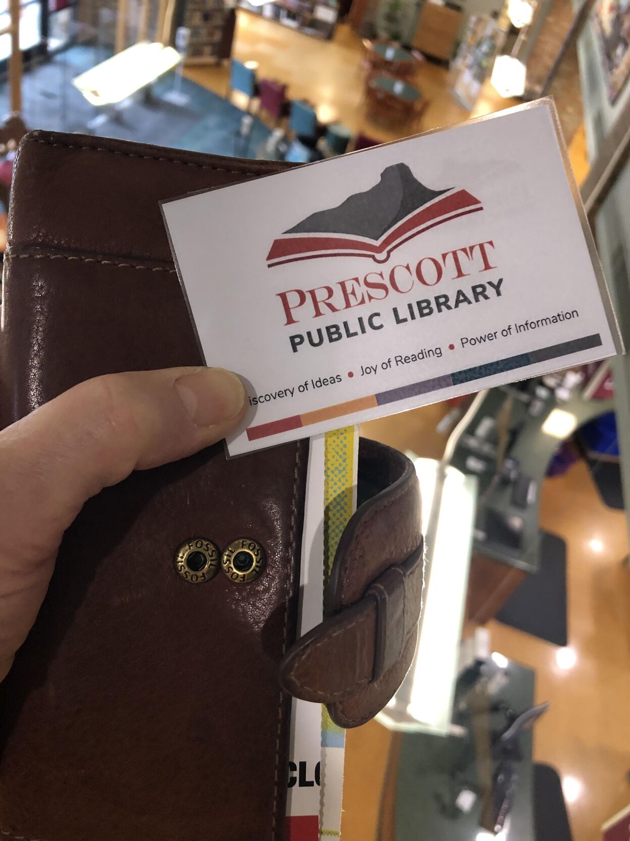 Prescott Public Library Corner Get yourself a library card Features