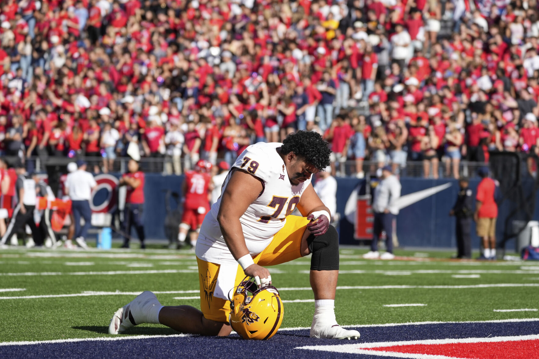 No. 14 Arizona State Blows Out Rival Arizona 49-7 And Secures Spot In ...