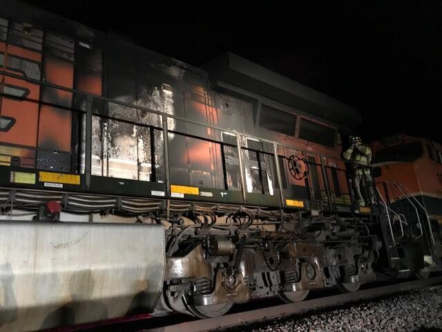 Crews put out fire on train in Paulden | News | dcourier.com