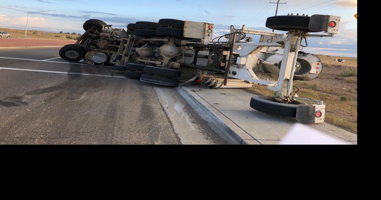 Cement truck rollover shuts down Highway 89 in Prescott for two hours ...