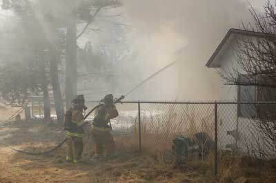 Breaking news: Fire destroys Prescott Valley home | News | dcourier.com