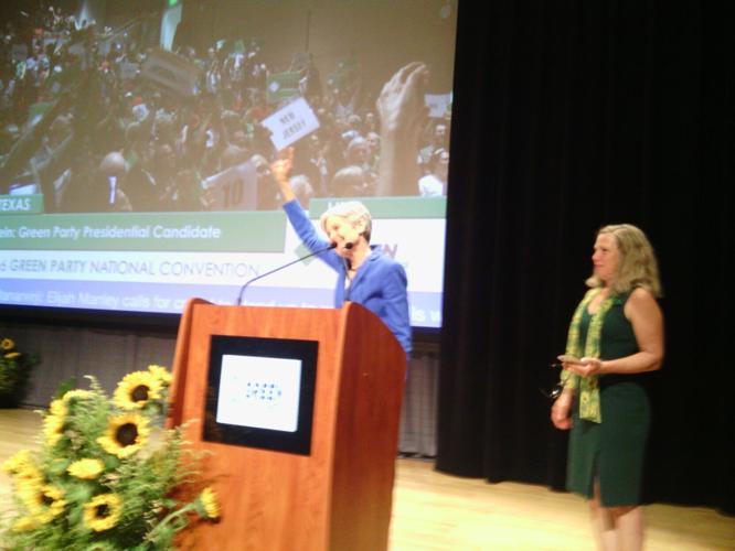 Local Green Party delegate touts ‘people, peace’ at national