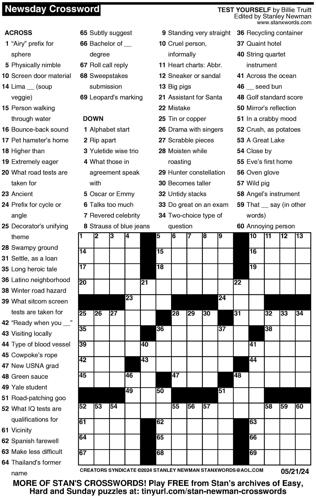 Crossword puzzles: Week of May 19 2024 Multimedia dcourier com