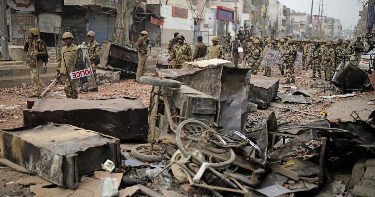 Scars of violence haunt India's capital after deadly riots | National ...