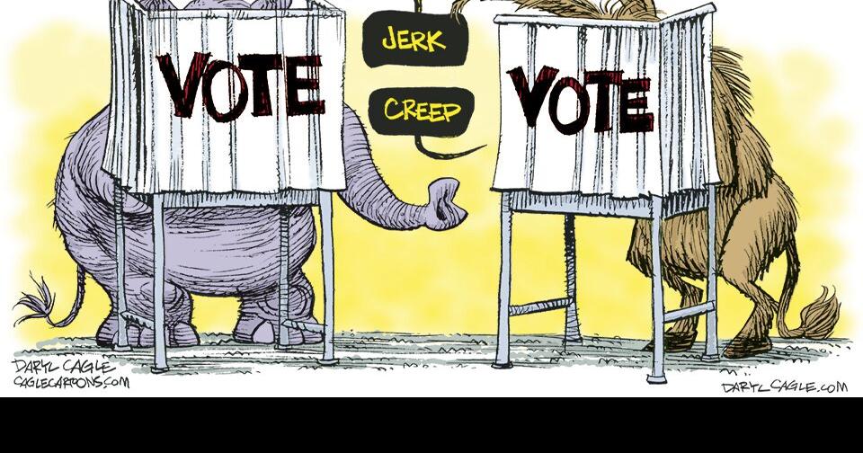 Editorial cartoon (1) Nov. 4, 2024 Opinion