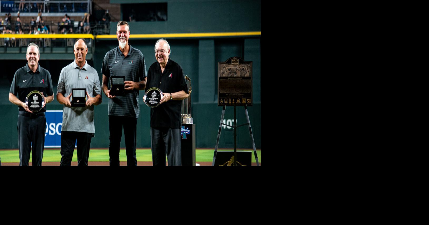Diamondbacks Gonzalez, Johnson to their first ever Hall of Fame