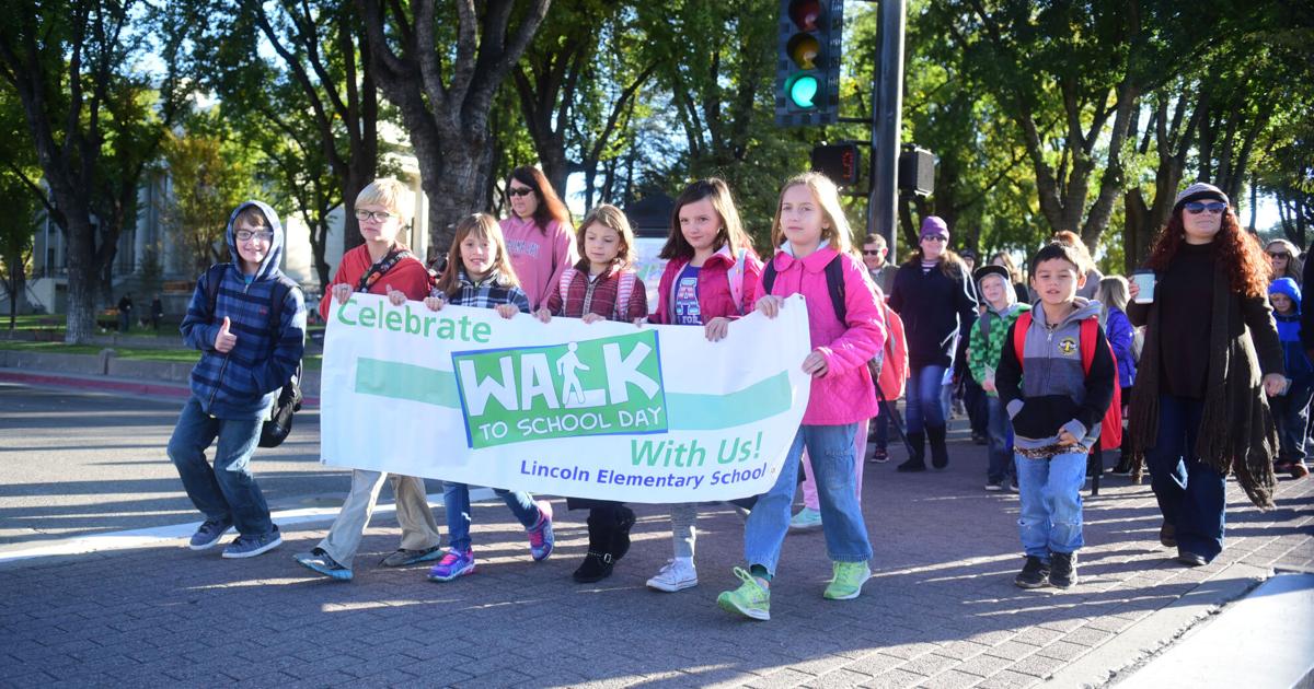 ‘Walk to School Days’ offers local children a chance to get exercise ...