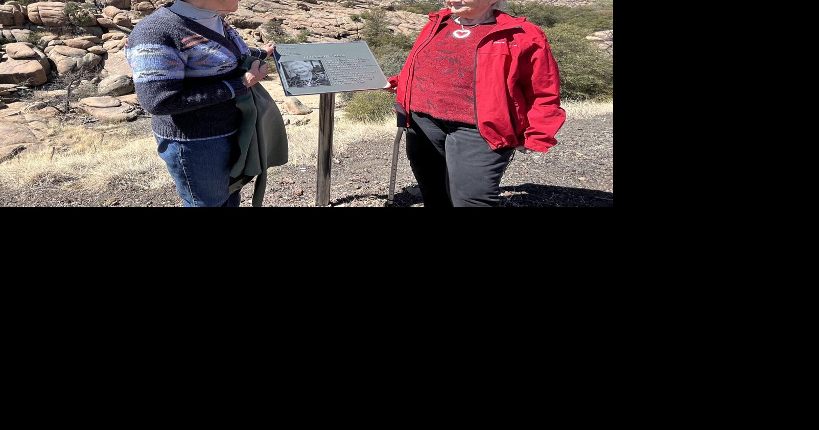 Longtime Prescott champion Elisabeth Ruffner honored with plaque along ...