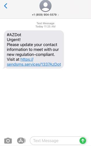 Scam alert: Text message claiming to be ADOT isn’t real | News ...