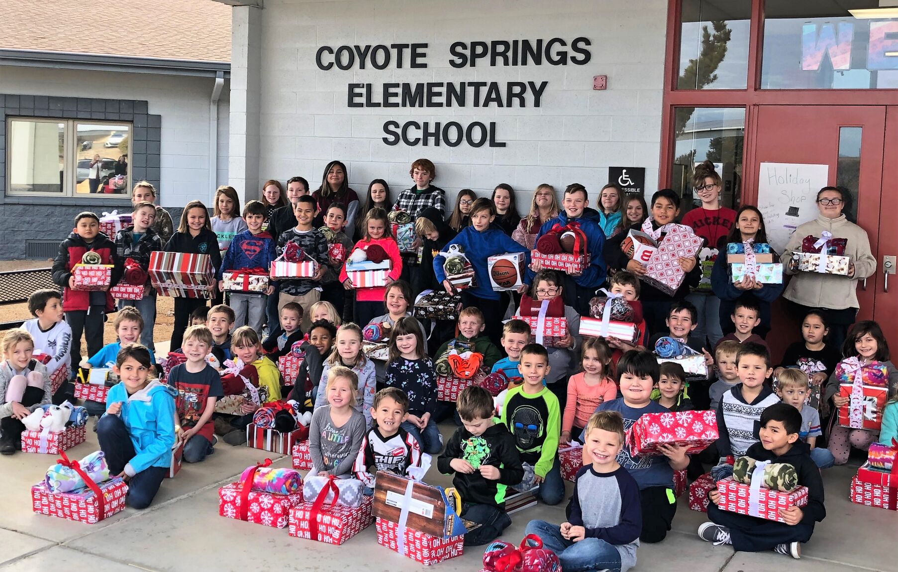Shoeboxes loaded with goodies, necessities go to students Prescott