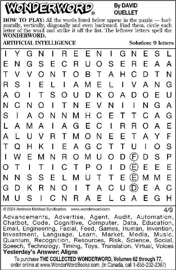Wonderword puzzles Week of April - 662000de7784c.image