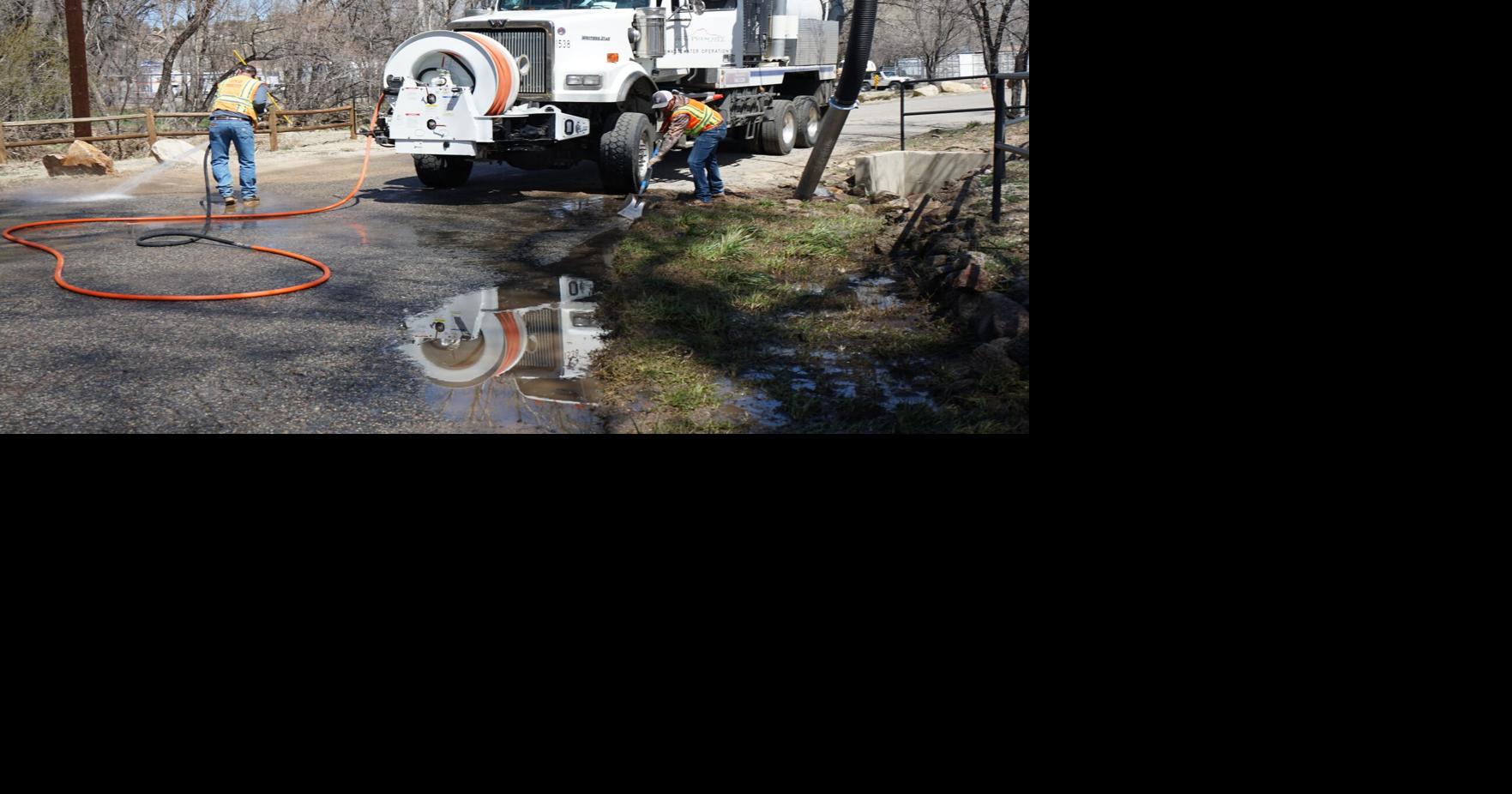 Sewer overflow leads to high levels of E. coli in Granite Creek, Watson