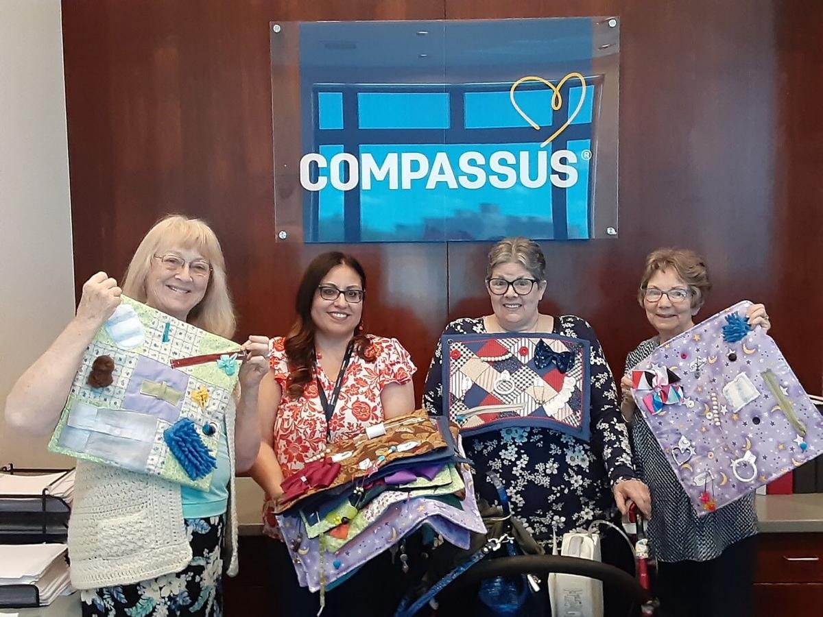 Prescott Valley United Methodist Church Caring Stitchers donate Sensory