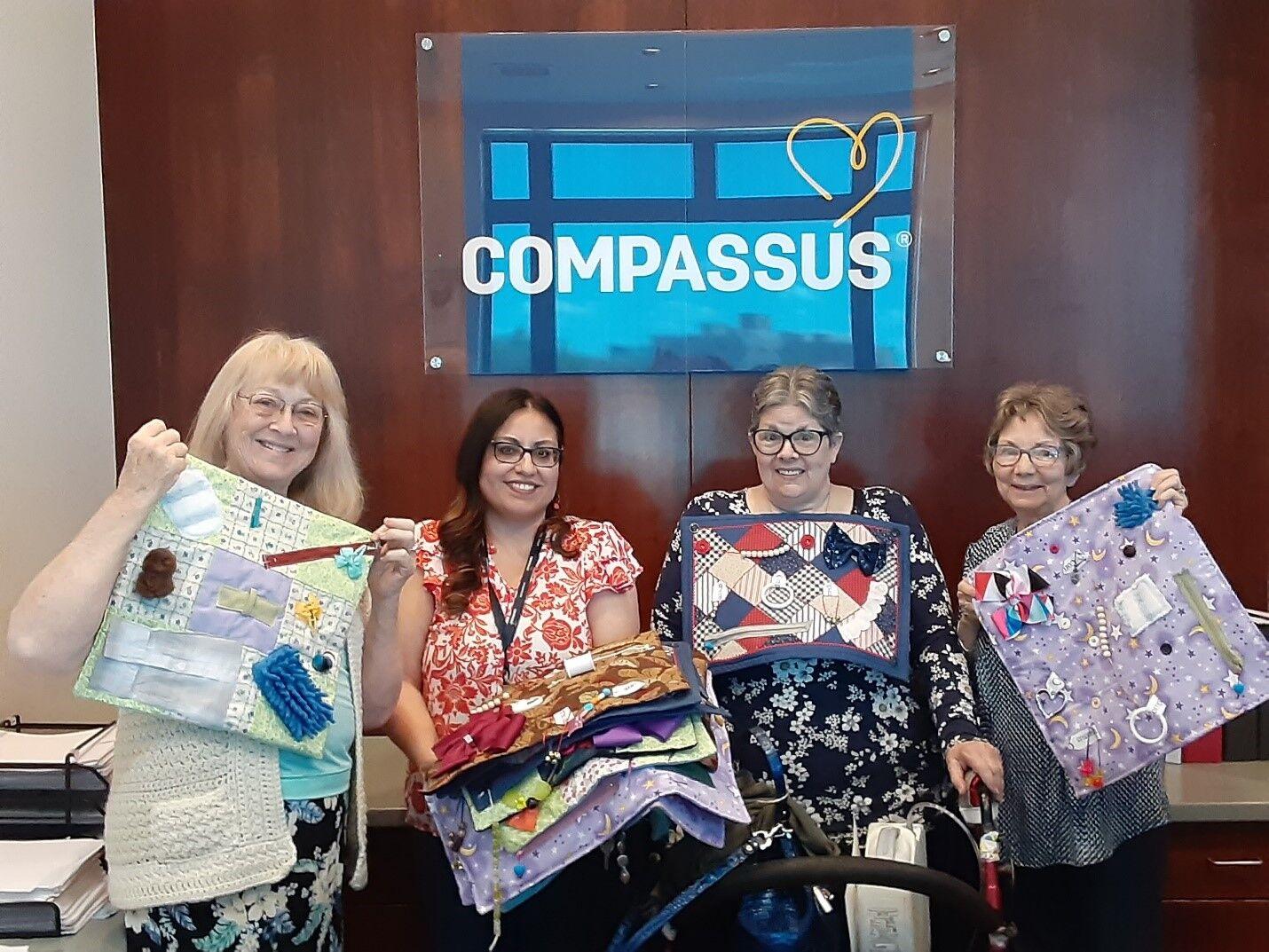 Prescott Valley United Methodist Church Caring Stitchers donate Sensory