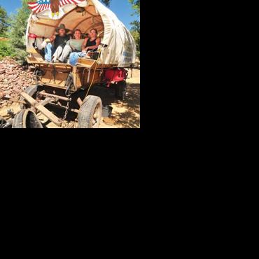 Pioneering spirit: Long trip by covered wagon brings couple to Prescott ...