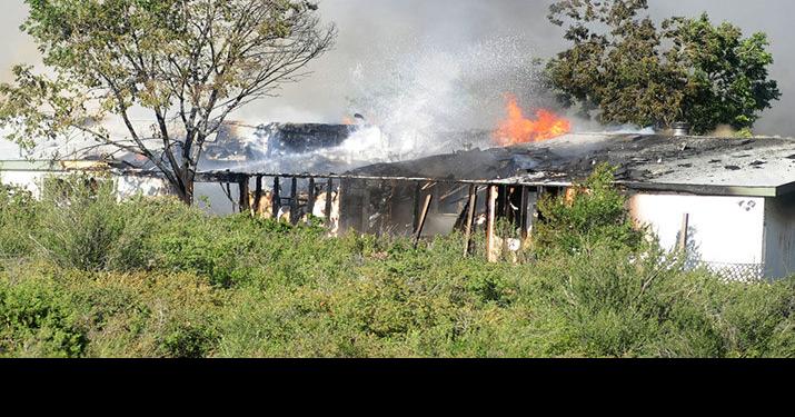 Home a total loss in Dewey fire (photo) | News | dcourier.com