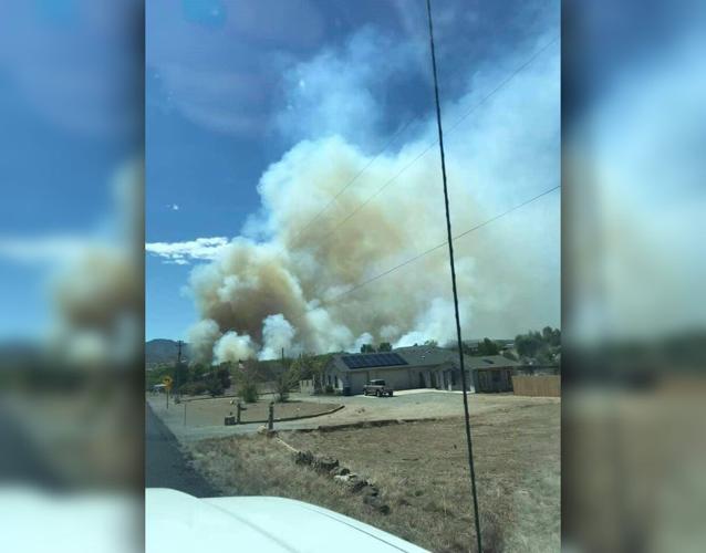 Update Spur Fire in Bagdad 75 contained; all utilities restored to