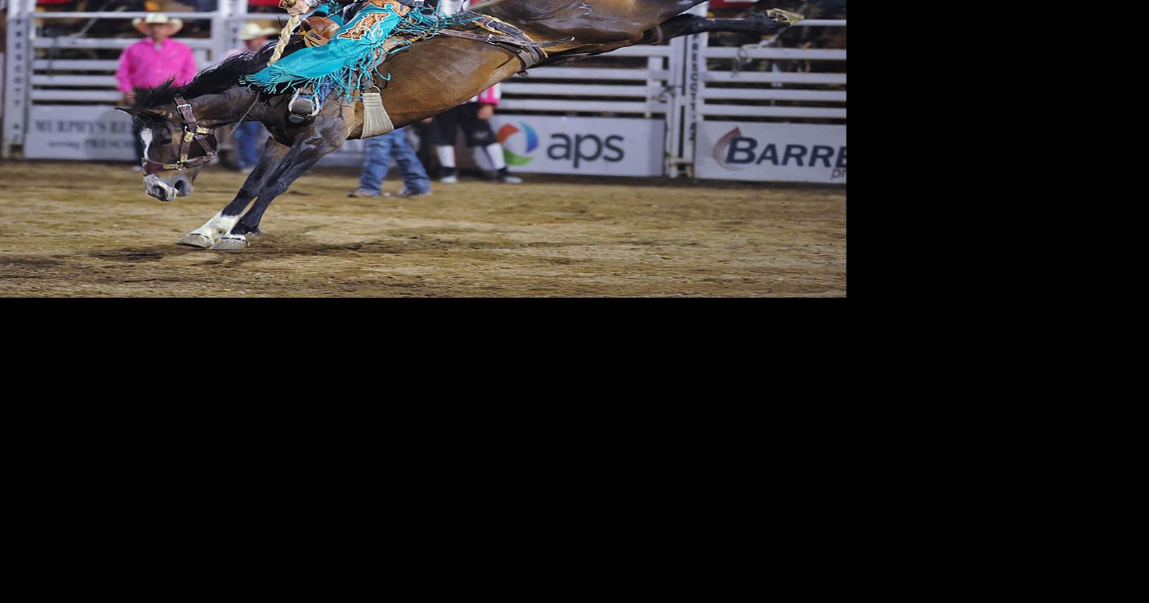 Saddle bronc rider Taos Muncy proud to have rodeo life in his blood ...