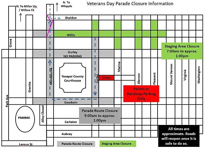 Prescott 2023 Veterans Day Parade set for Saturday, Nov. 11 | News ...