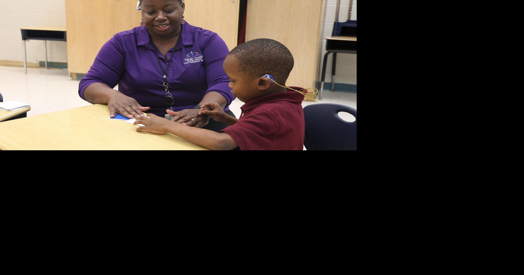 Teacher helps deaf and hard of hearing students grow