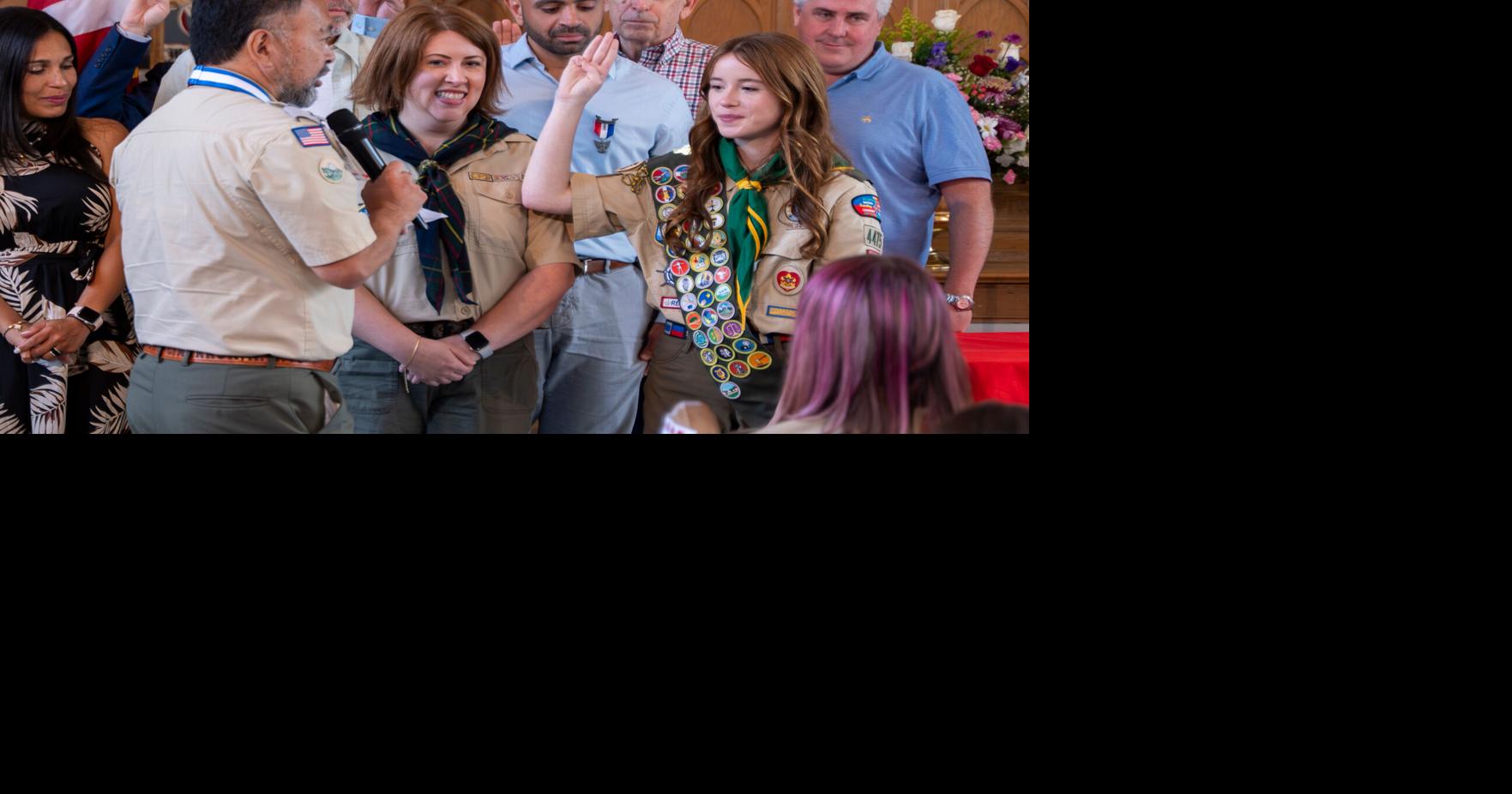 Troop 4475’s Allison Bombardier earns rank of Eagle Scout
