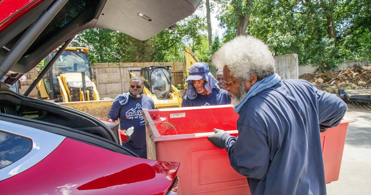 Decatur's iconic planters find new homes at auction | Decatur ...