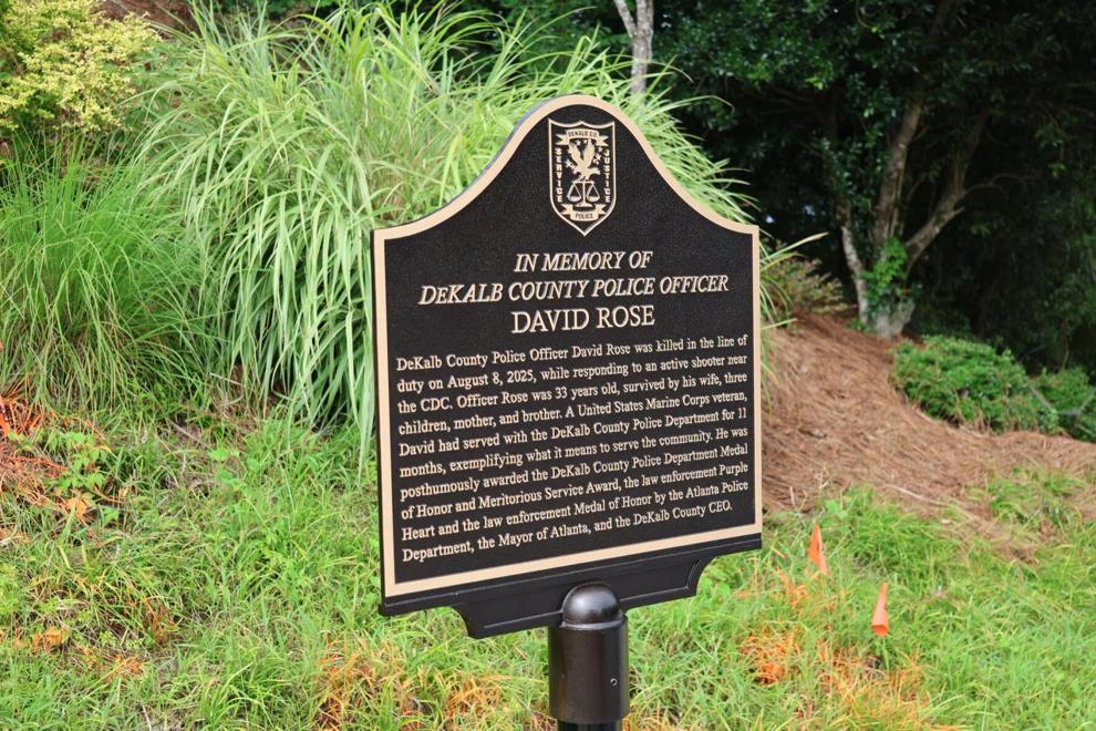 Parkway name, plaque honor officer slain in CDC shooting