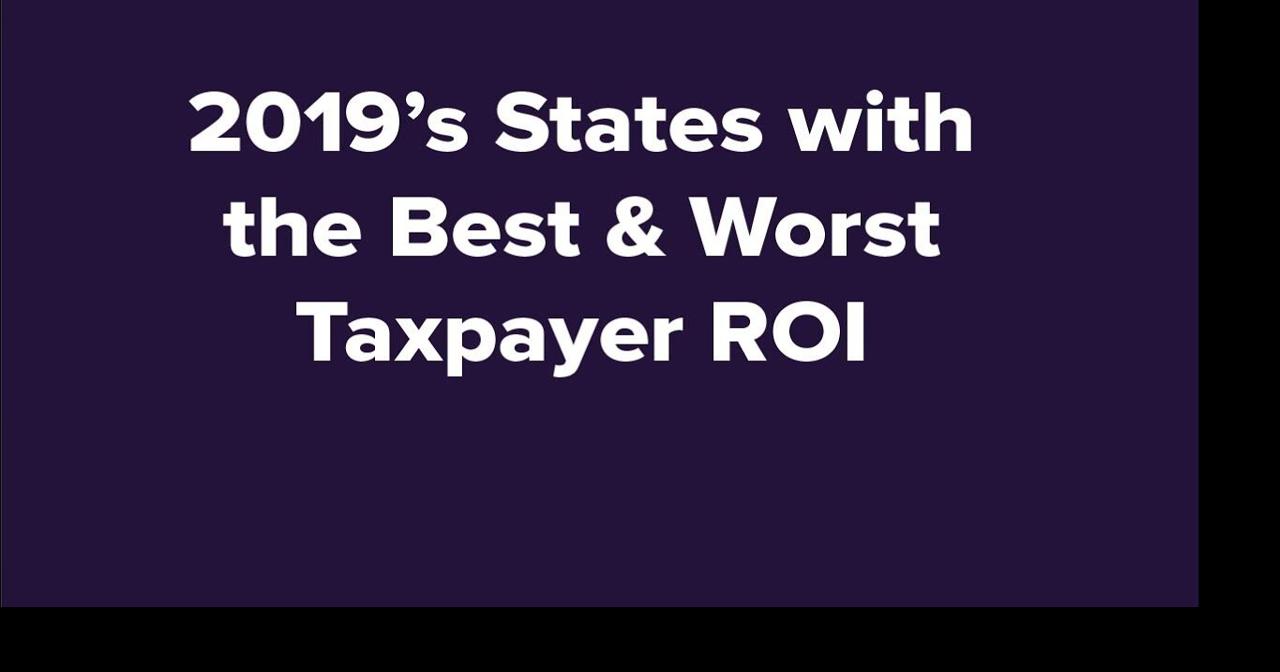 Delaware gets low ranking on taxpayer return on investment | Archives ...