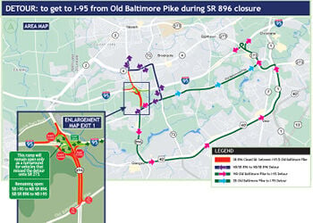 Press release: Overnight closing of Route 896 begins tonight as ...