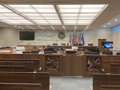 Chancery Courtroom photo from DE Court System