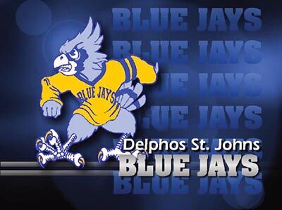 Delphos St. John's Blue Jay Pin