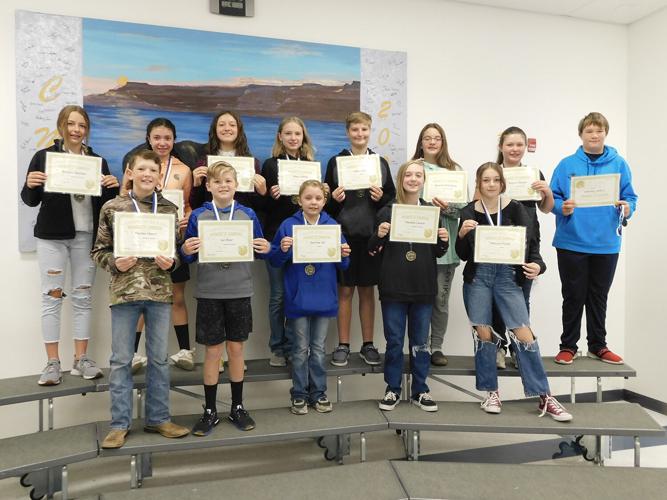 Cedaredge Middle School Quarter 1 Breakfast of Champions & Honor Roll