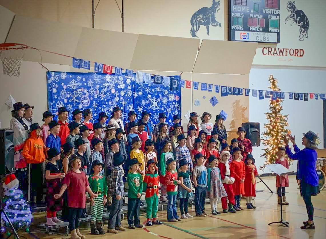 Montessori students perform a Christmas concert News